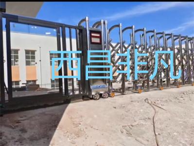 涼山彝族自治州西昌市美姑縣拉馬鎮聯合苦蕎加工廠智能小門 電動伸縮門