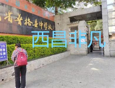 涼山彝族自治州西昌市普格縣中學校 測溫人臉識別門禁系統